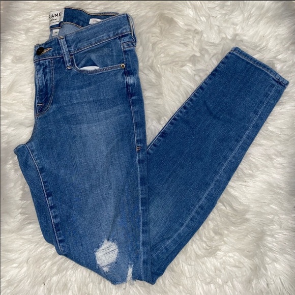 Frame “Le Skinny De Jeanne” jeans - Picture 3 of 7